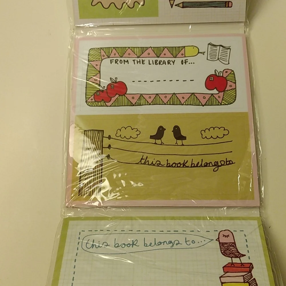 Galison New York book plate labels, pack o…